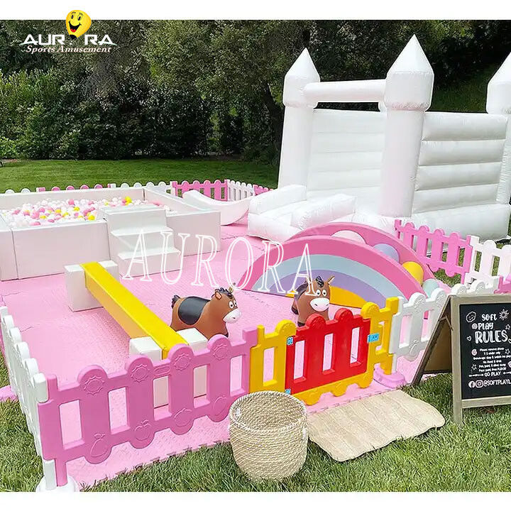 Plac zabaw w pomieszczeniach podgrzewanych wyposażenie do zabaw