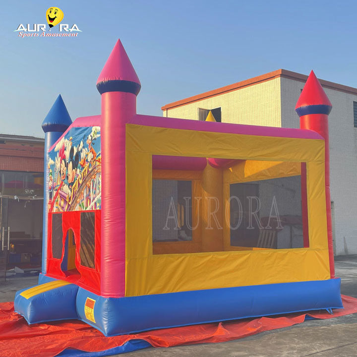 Płytkowy pvc kolorowy dorosły dzieciaki skakanie zamek