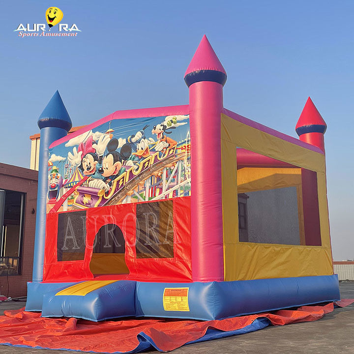 Płytkowy pvc kolorowy dorosły dzieciaki skakanie zamek