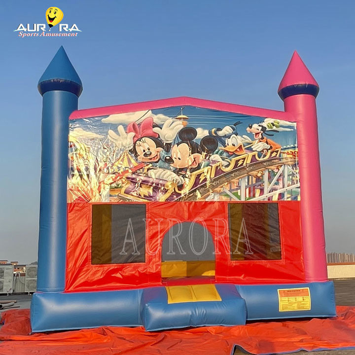 Płytkowy pvc kolorowy dorosły dzieciaki skakanie zamek