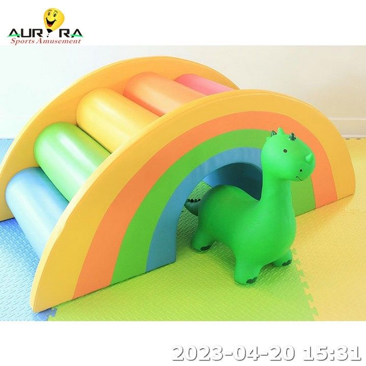 Orange Round Ball Pit Pool Game Plac zabaw Dzieci Slide Indoor Soft Play