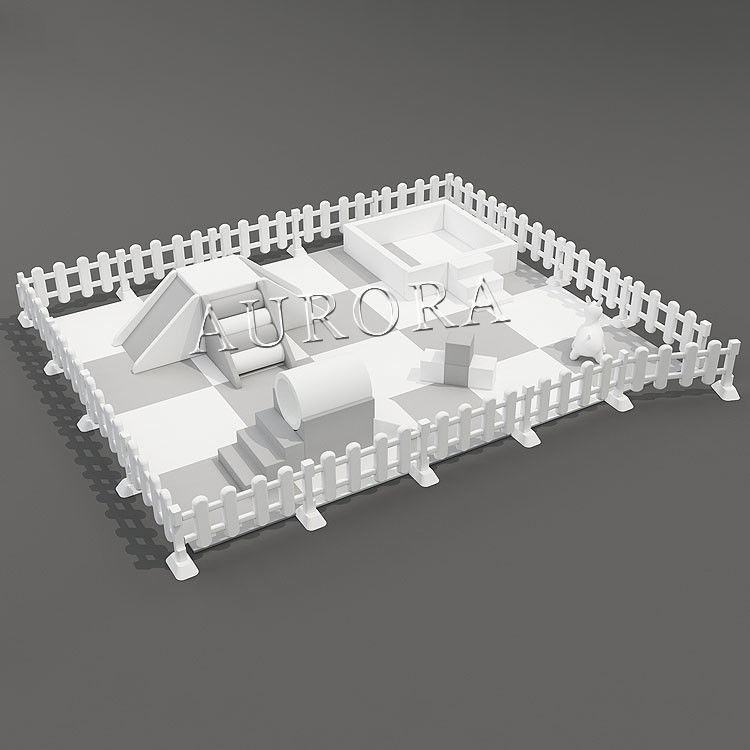 Miękkie zabawki dla dzieci Białe i różowe Miękkie zabawki ustawione w drzwiach i na zewnątrz