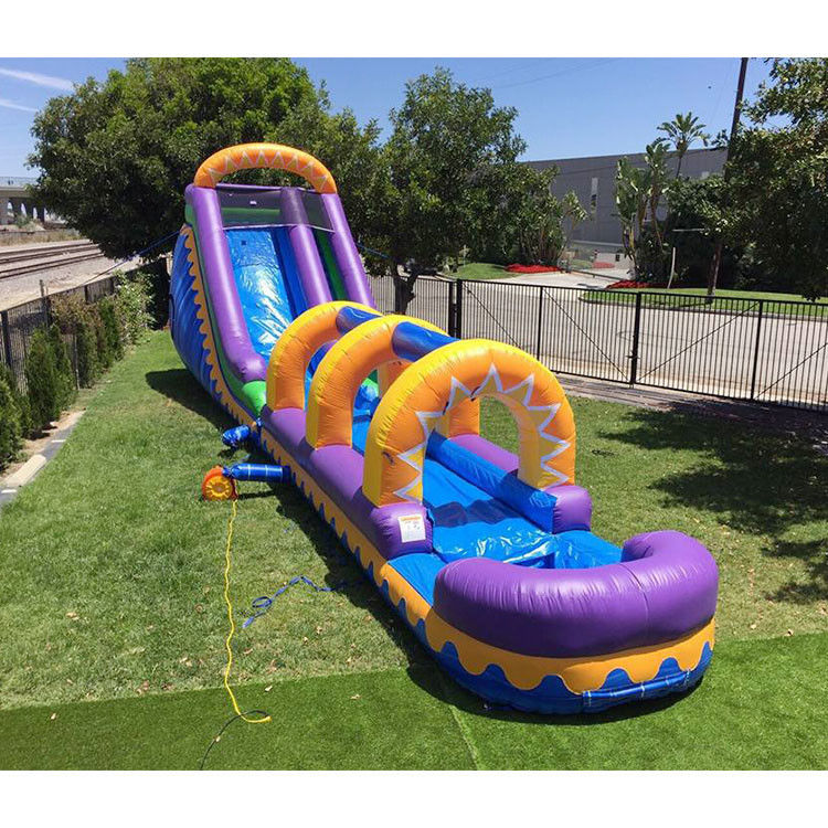 40ft długie olbrzymie zjeżdżalnie bezpieczne nadmuchiwane zjeżdżalnie N zjeżdżalnia Jumbo zjeżdżalnia wodna