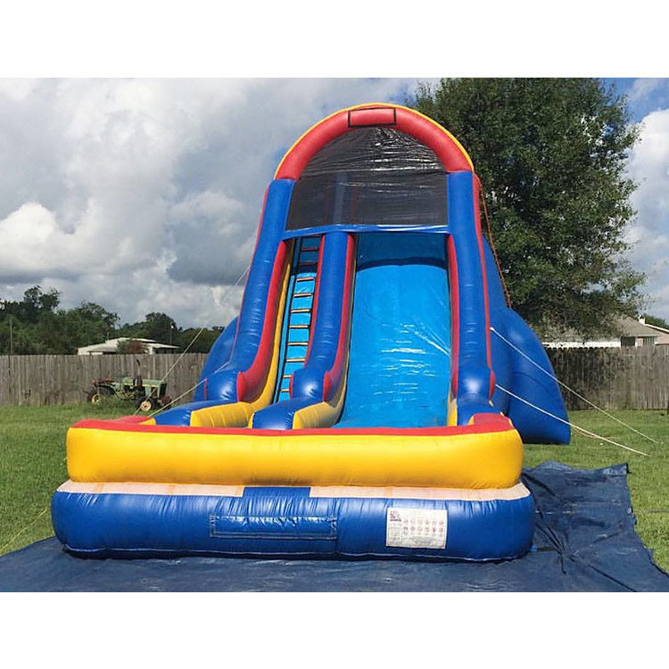 Tarpaulin Giant Nawigacyjne Slides And Water Slides For Kids Party 0,55mm Pvc