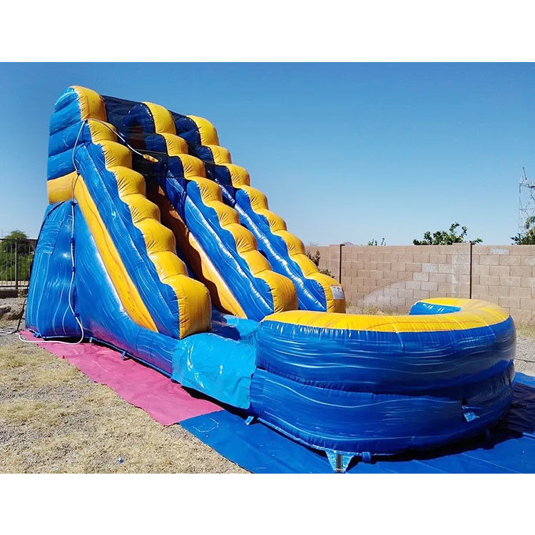 Tarpaulin Giant Nawigacyjne Slides And Water Slides For Kids Party 0,55mm Pvc