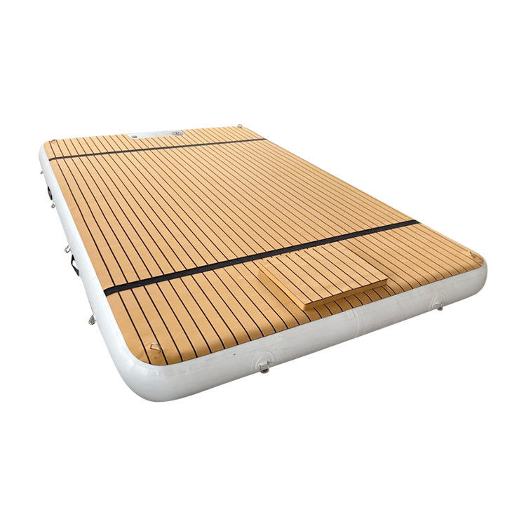 Płynna platforma wodna Wyspa Jet Ski Dock Matka C Formularz Płynny dok dla jeziora