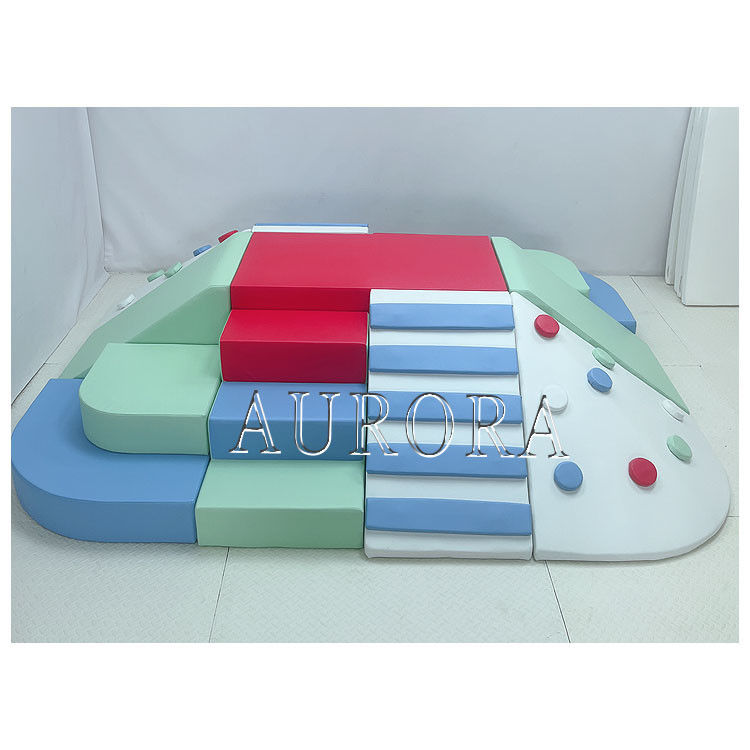 Dzieciaki Soft Play Ball Pit Kompletny zestaw Soft Play Rainbow Bridge Soft Play Equipment